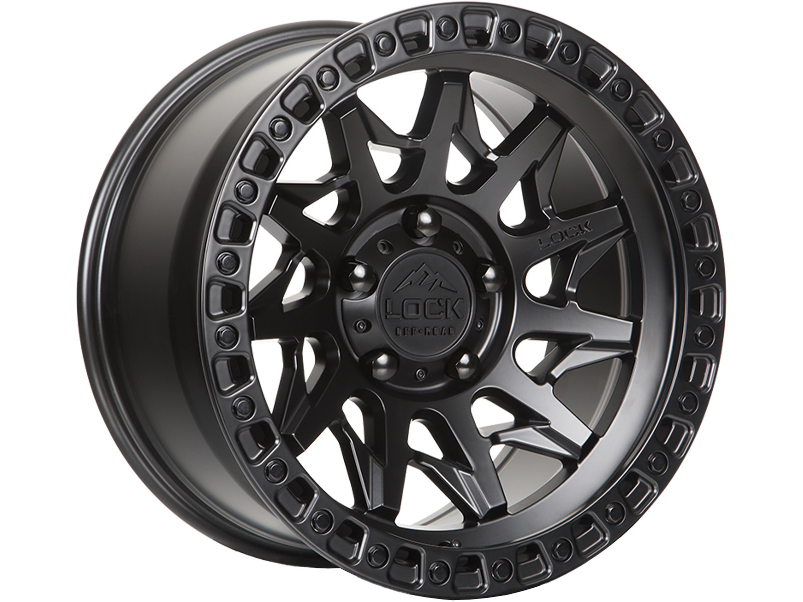 Lock Off Road Matte Black Lunatic Wheel LUNATIC 2169MB RealTruck