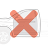 No parking in the truck cab area.