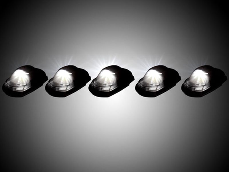 Recon Truck Cab Roof Lights 264343WHBK RealTruck