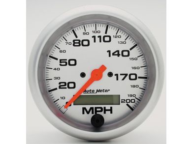 AutoMeter 4980 Gauge; Speedometer; 3 3/8in.; 140mph; Gps; Ultra-Lite Ii | THMotorsports - View #4
