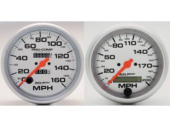 Autometer Ultra-Lite In-Dash Speedometers