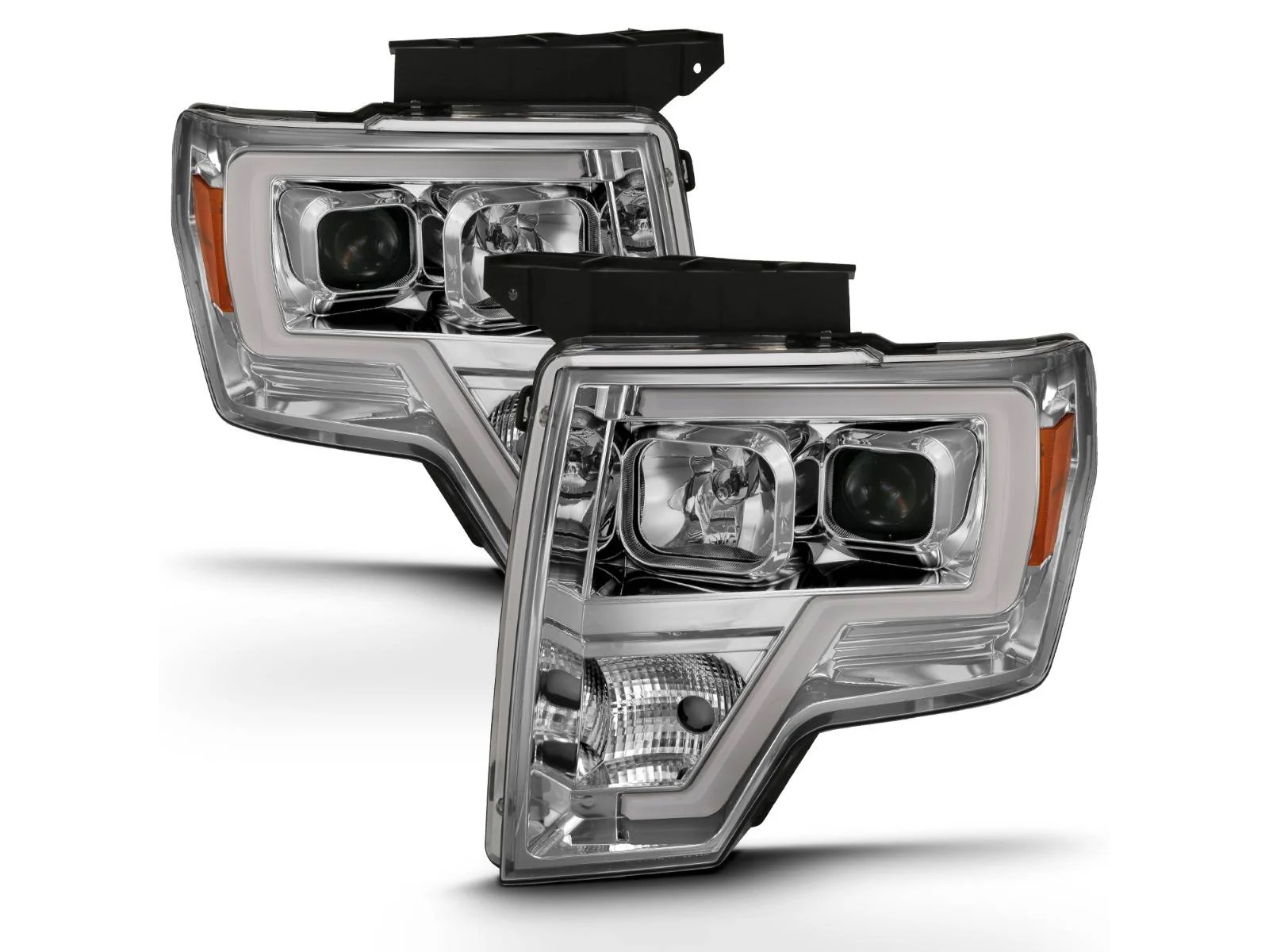 Anzo Chrome Switchback Projector Headlights 111444