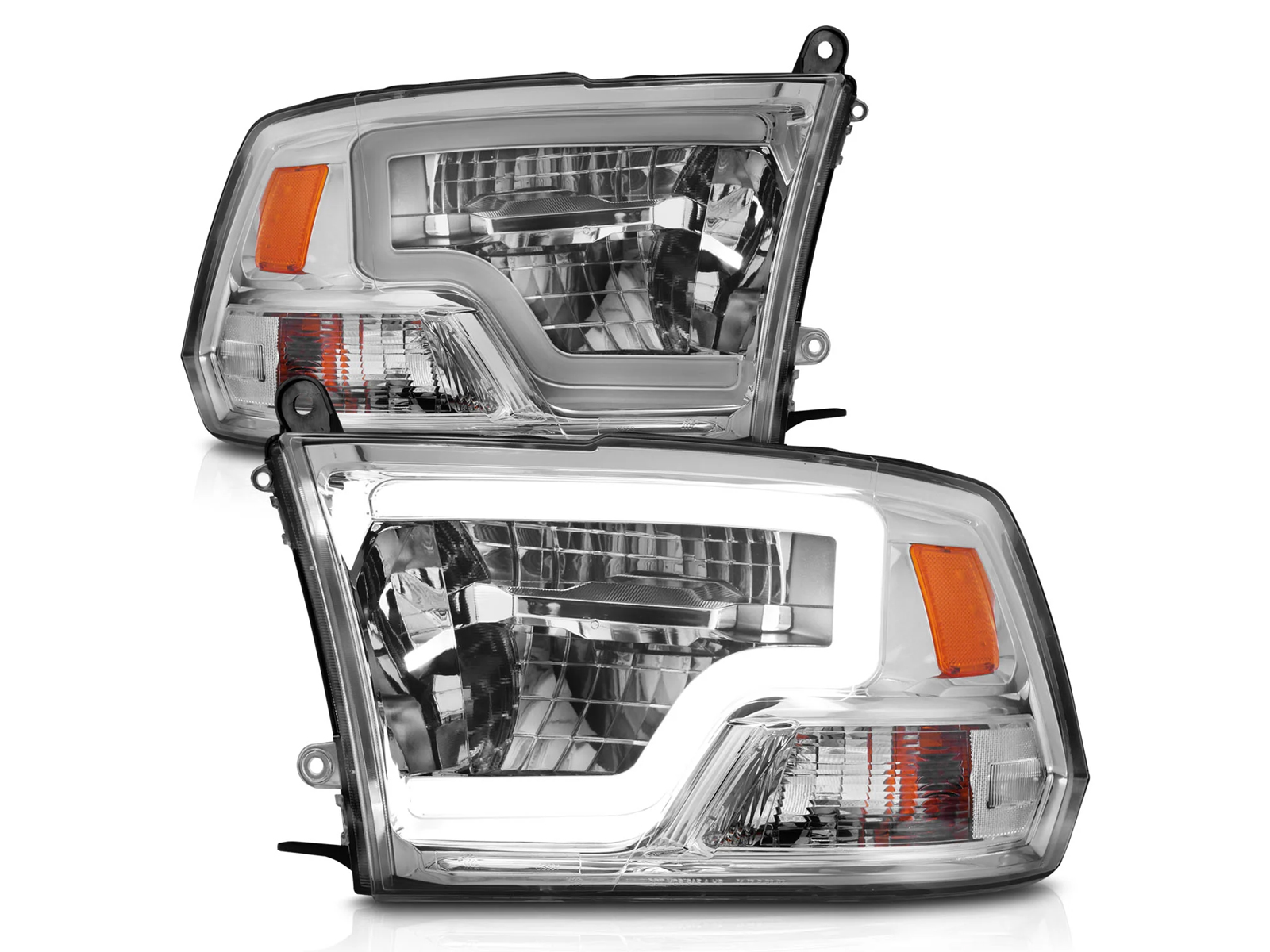 Anzo Chrome Switchback Projector Headlights 111540