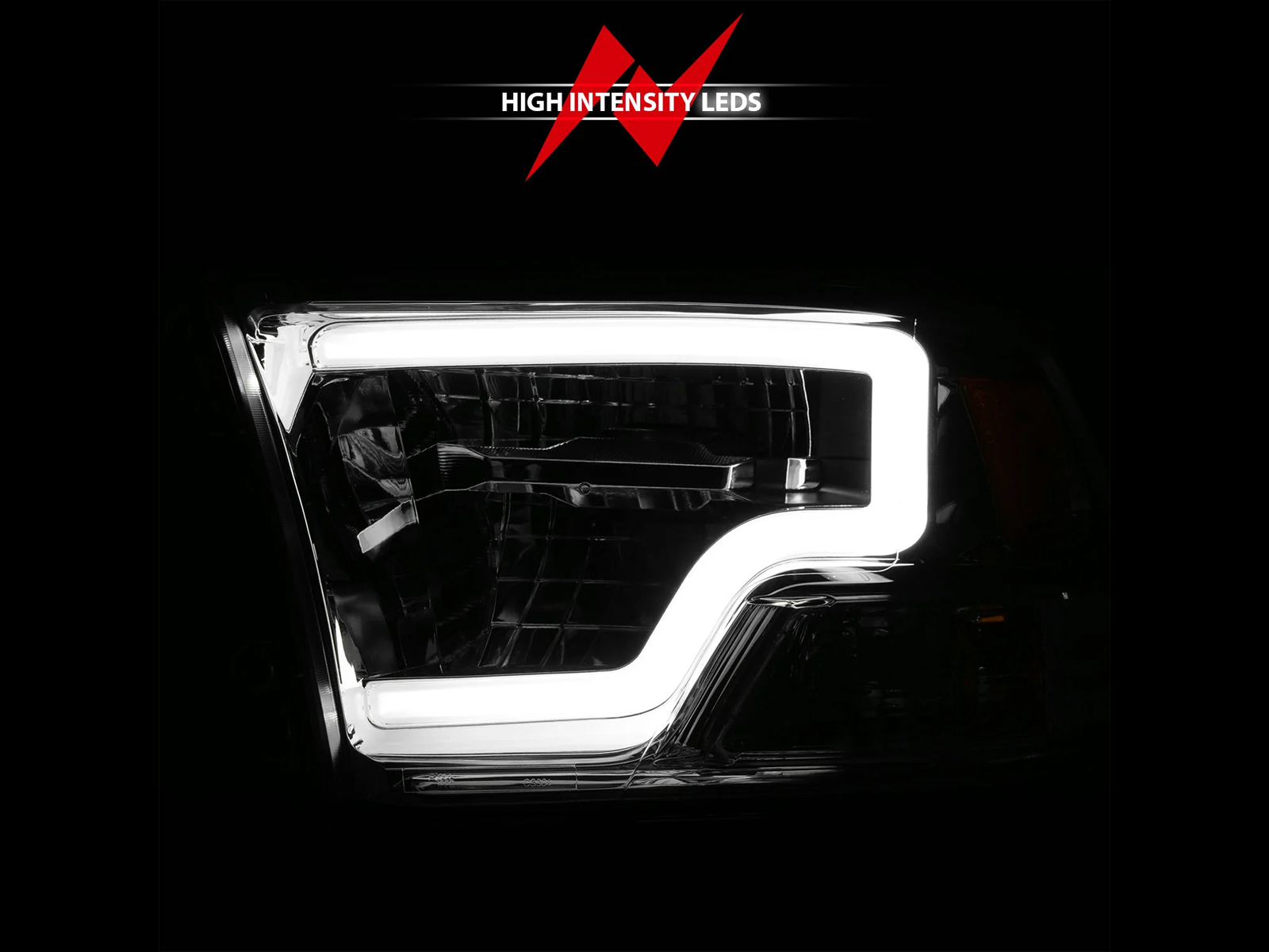 Anzo Chrome Switchback Projector Headlights 111540