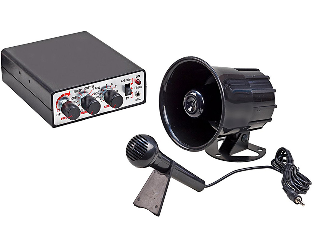 Wolo Animal House Electronic Horn and PA System 345 | RealTruck