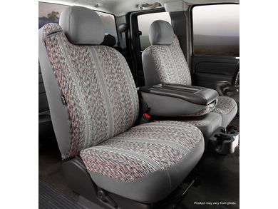 Fia TR49-44 Black Saddle Blanket Seat Cover - Custom Fit For Bucket Seats, Super-Grip Installation