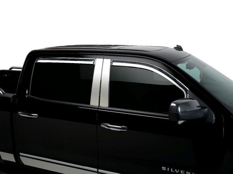 Goodyear Shatterproof In-Channel Window Deflectors For Chevrolet (Chevy) Silverado/GMC Sierra - Foto 8