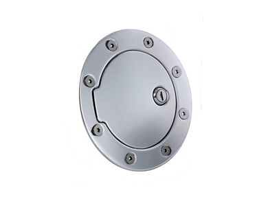 AMI Billet Aluminum Locking Fuel Door 6090PL | RealTruck