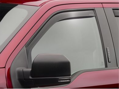 WeatherTech Side Window Deflectors (Dark tint) For front windows (1 pair)  at Crutchfield