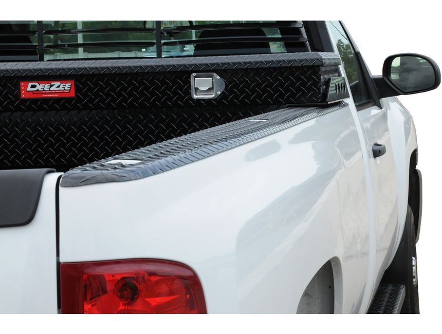 Dee Zee Diamond Plate Bed Rail Caps DEZDZ31995B RealTruck