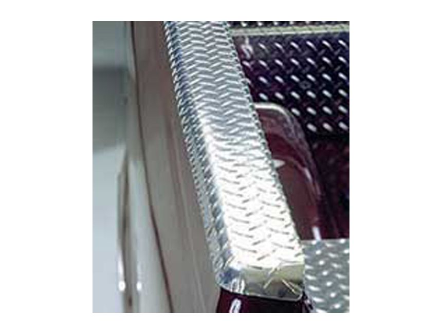 Dee Zee Diamond Plate Truck Bed Rail Caps DEZDZ11983 RealTruck