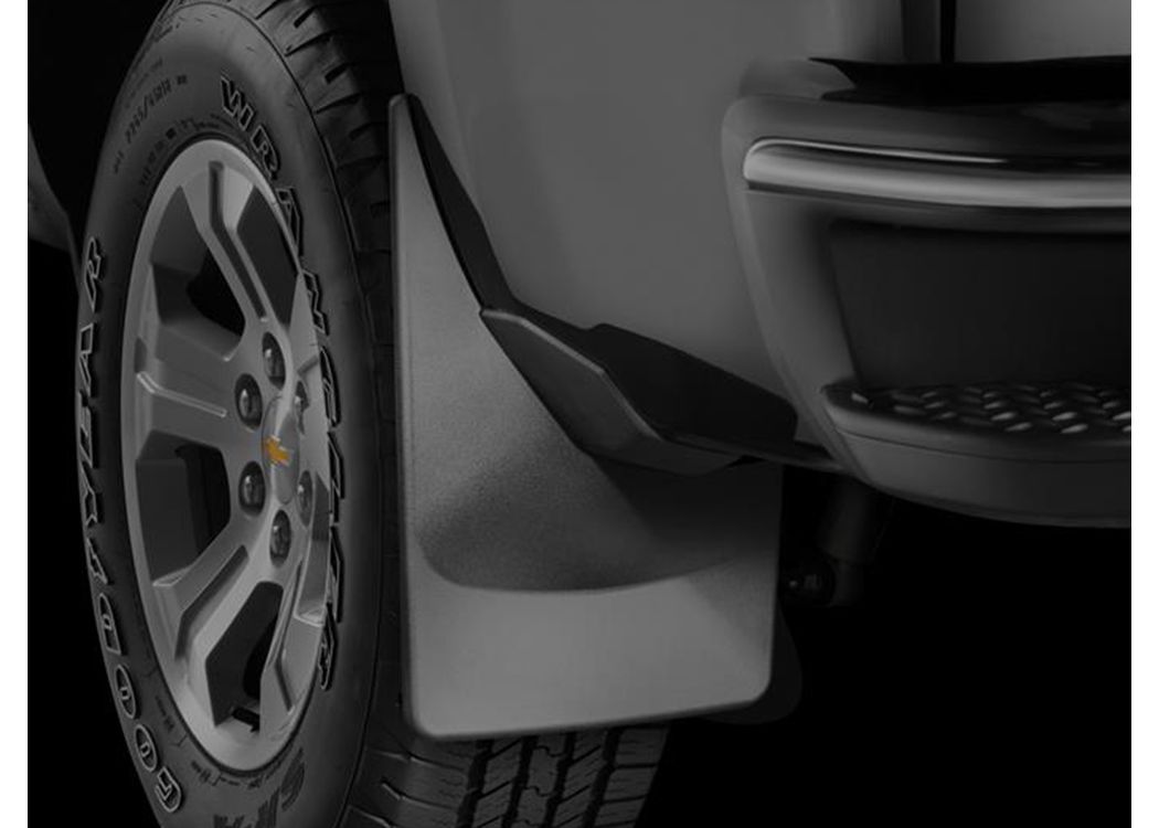 110100 Weathertech WeatherTech Molded No-Drill Mud Flaps 110100 | RealTruck