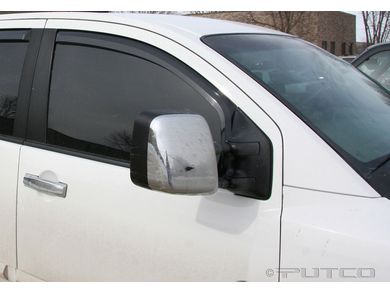 Putco Smoke In-Channel Side Window Deflectors, Front Only 2-Piece