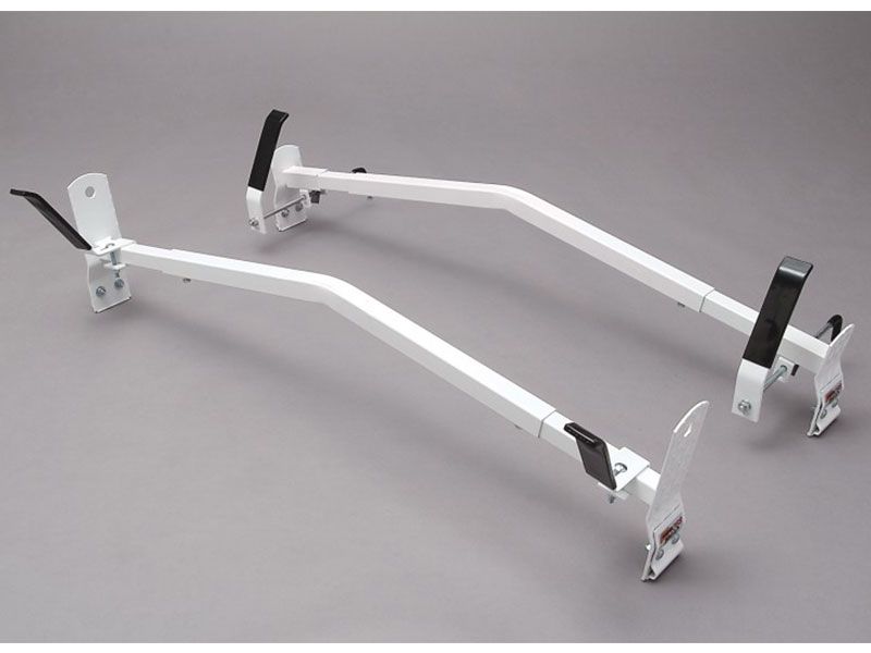 Cross Tread Angled Lockable Van Ladder Rack CTI-85005 | RealTruck