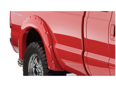 Pocket Bolt Fender Flares For Ford F-250 / F-350 Super Duty 2008-2010 – Paintable Black, 4-Piece Set