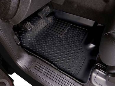 Grey Classic Style Series Husky Liners 33852 Front Row Floor Liners 