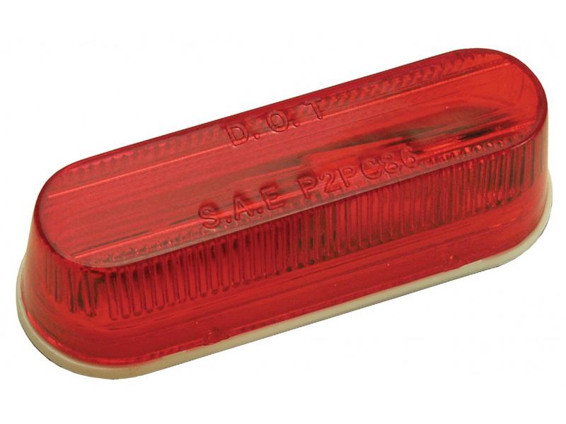 Pacer Red & Amber Trailer Side Running Light 20401R RealTruck