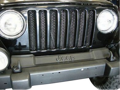 Rampage Jeep 3D Mesh Grille Insert RAM-86512 | RealTruck
