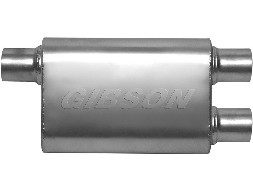 Gibson Exhaust Aluminized Superflow CFT Muffler GPE55100 RealTruck