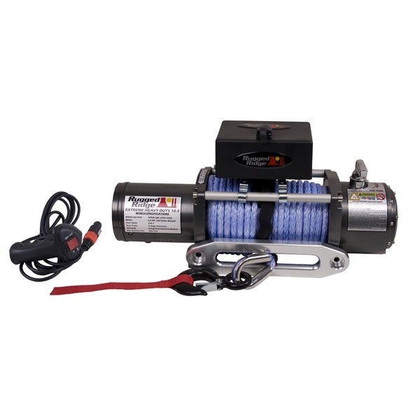 ★☆強力ウインチ　ラギッドリッジ　EXTREME HEAVY DUTY 8.5 8500LBS 12V Jeep Wrangler Rugged Ridge Heavy Duty 8,500 lb. Winch Review