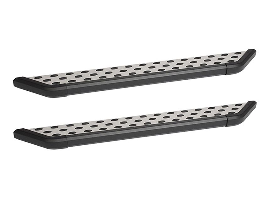 Dee Zee NXt Truck Running Boards Stainless Board with Black Trim DEZ