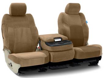 Coverking Beige Velour Seat Covers