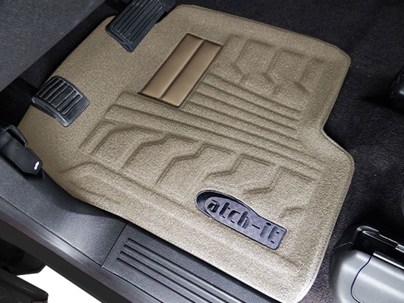 Lund 783001-G Catch-It Carpet Grey Rear Seat Floor Mat 