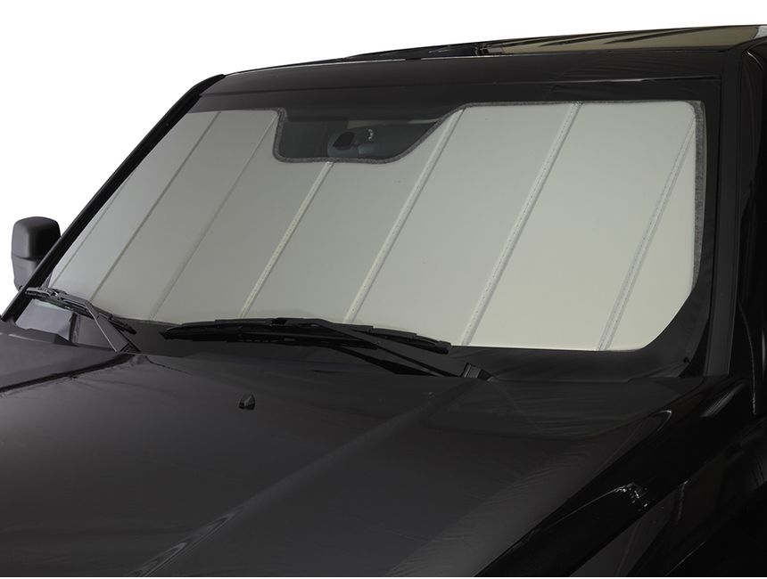 thumbnail image 2 of Ford Explorer 2020-2025 UVS100 Custom Sun Shade – Front Windshield, Reflective 2 of 5