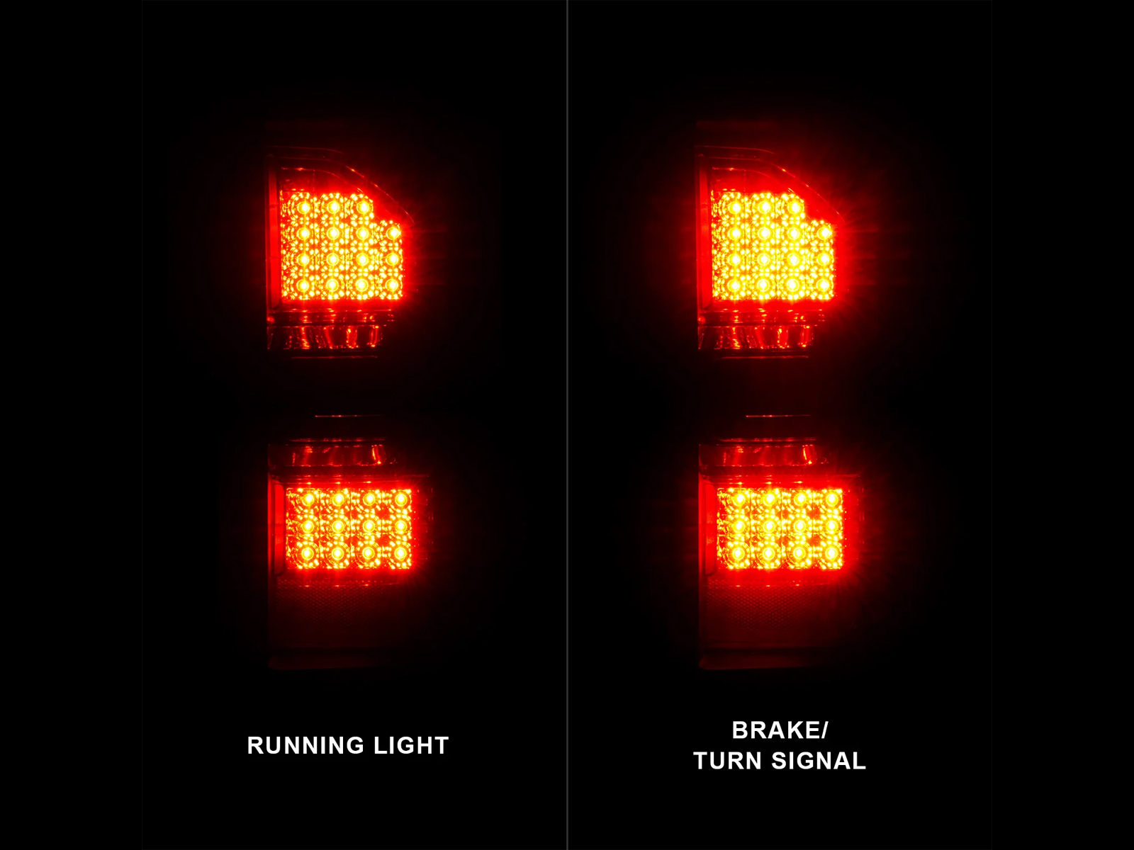 Anzo Smoked Black LED Tail Lights 311398