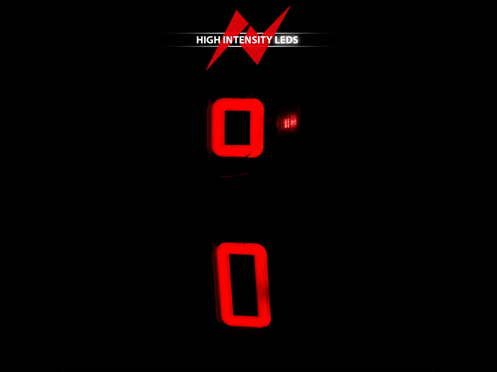 Anzo Black LED Tail Lights 311414