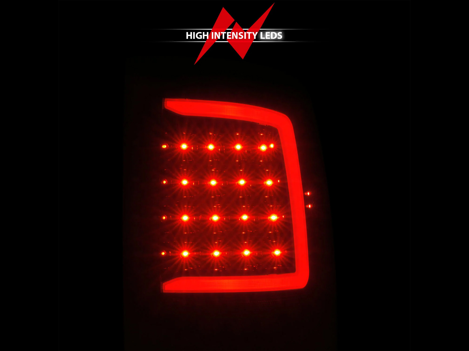 Anzo Black LED Tail Lights 311452
