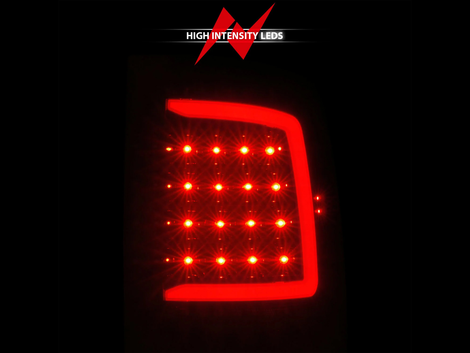 Anzo Smoked Black LED Tail Lights 311453