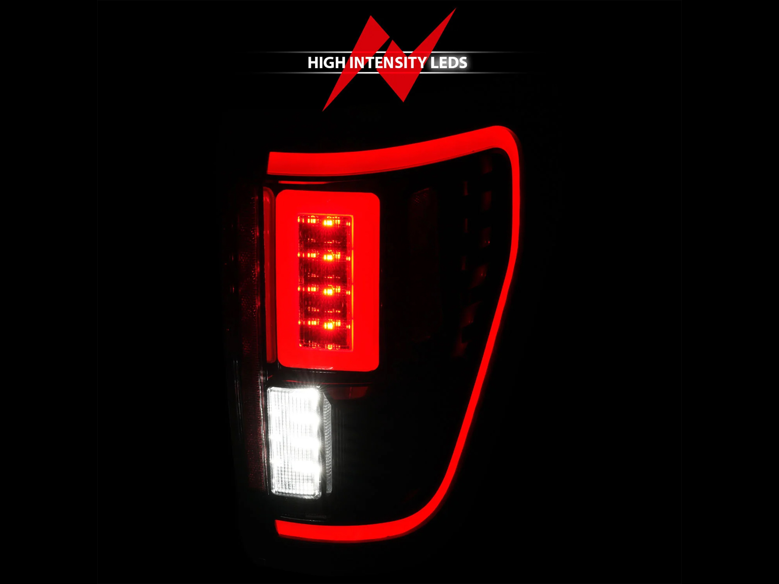 Anzo Black LED Tail Lights 311473
