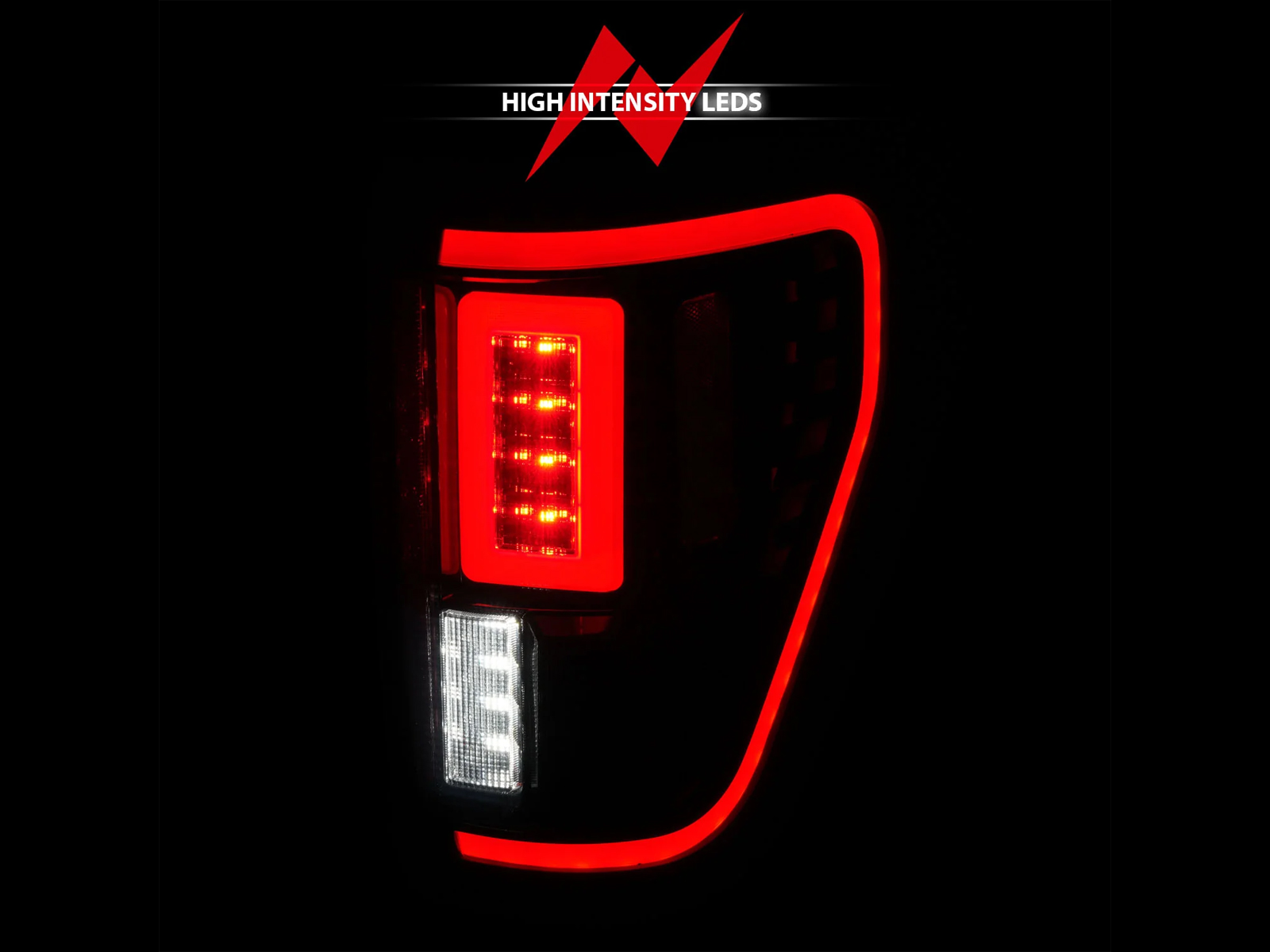 Anzo Smoked Black LED Tail Lights 311476