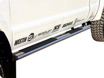 Westin 6&quot; Oval Stainless Nerf Bars