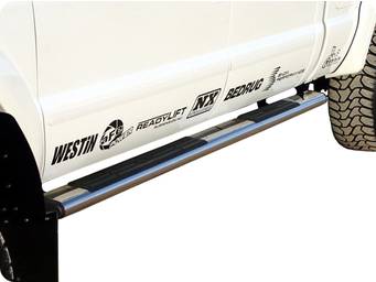 Westin 6&quot; Oval Stainless Nerf Bars