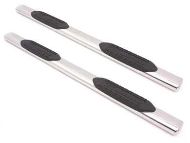 Nerf Bar Lund 23979005研磨ステンレス鋼5インチ楕円形のストレートナーフバー Lund 23979005 Polished Stainless Steel 5 Inch Oval Straight Nerf B