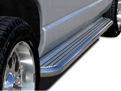 ICI Stainless Wheel To Wheel Running Boards | RealTruck