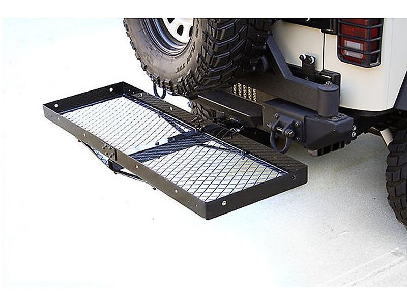 Rugged Ridge Trailer Hitch & Cargo Rack RGR11580.21 RealTruck