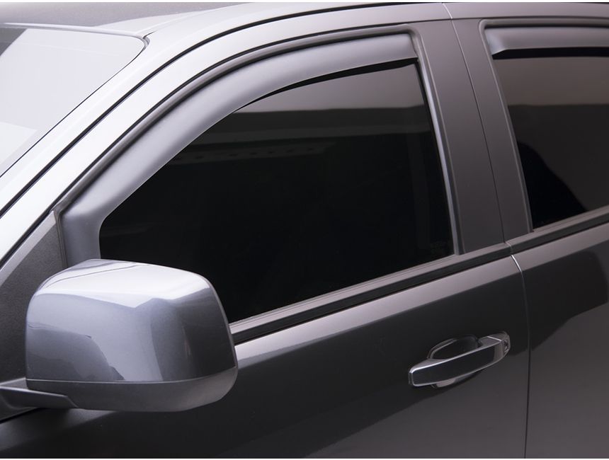 EGR Matte Black InChannel Window Deflectors 571395 RealTruck