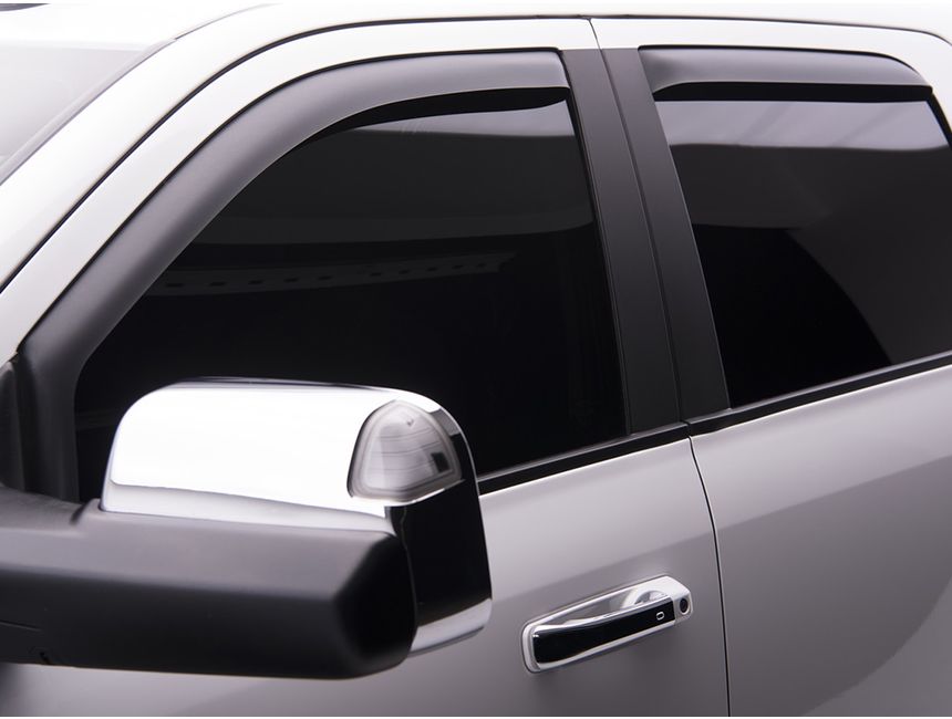 EGR Matte Black InChannel Window Deflectors 572965 RealTruck
