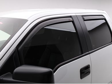 EGR Matte Black In-Channel Window Deflectors 573475 | RealTruck