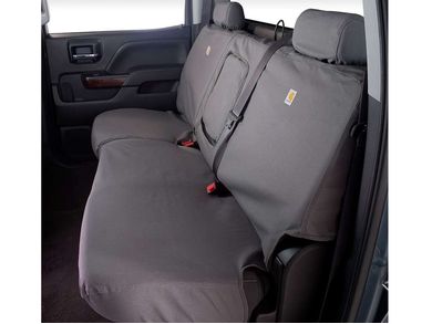 Covercraft Carhartt Custom Fit Seat Covers for 2015-2019 Silverado 3500 HD Gray 