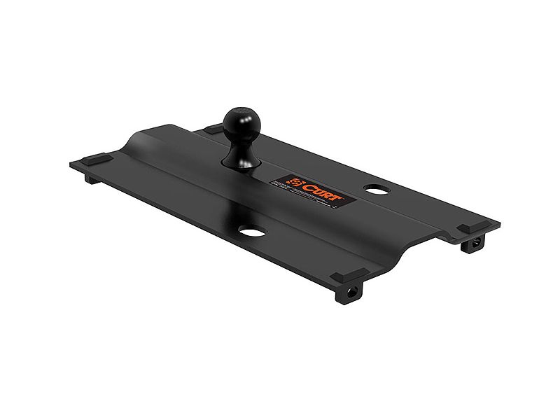 Curt Gooseneck Bent Hitch Flat Plate 16055 RealTruck