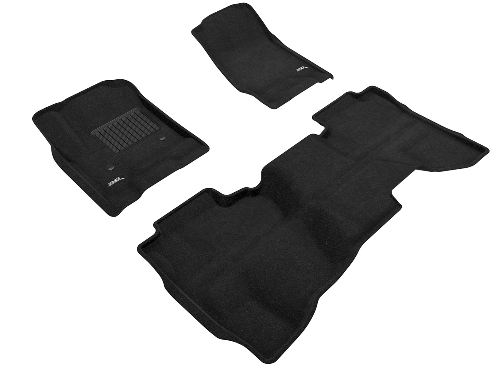 3D MAXpider Elegant Carpeted Floor Liners L1CH03904609 | RealTruck