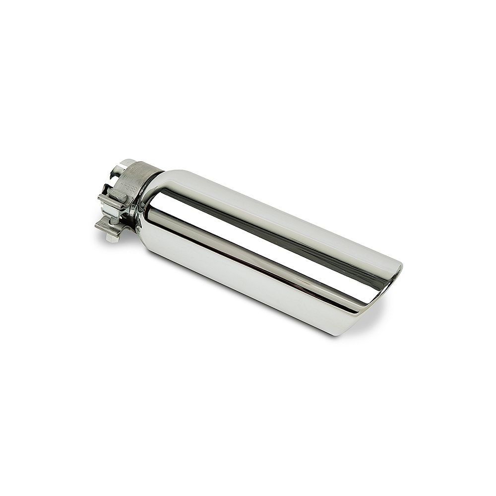 Blk Chrm Exhaust Tip Id2 3/4' L10'od4'