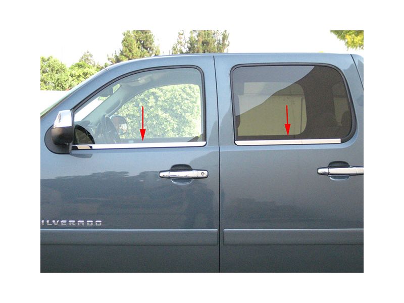 TFP Stainless Steel Window Trim RealTruck