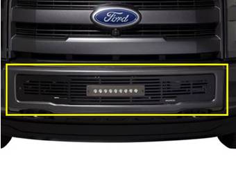 putco shadow led bumper grille