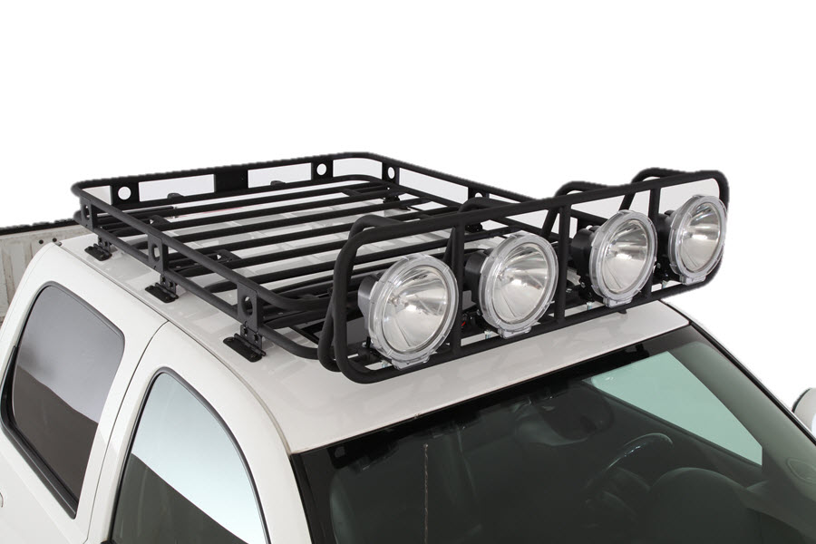 u-Box Tundra Roof Rack Hard Top Cargo Basket for 2014-2020 Toyota Tundra Pickup Trucks