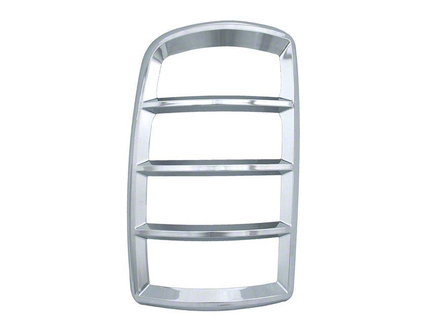 CCI Chrome Tail Light Covers RealTruck